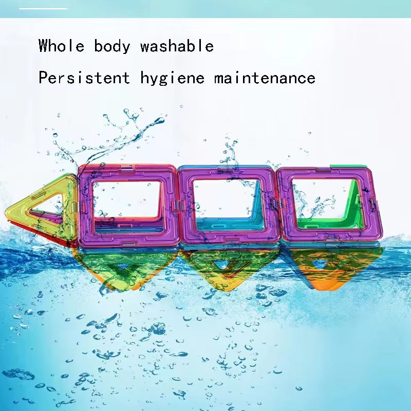 Magnetic Building Blocks for Children'S Toys, Puzzle Learning, Birthday and Christmas Gifts